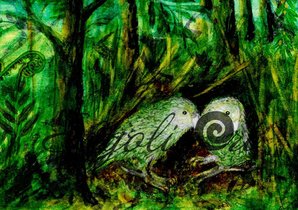 Kakapo's World Print